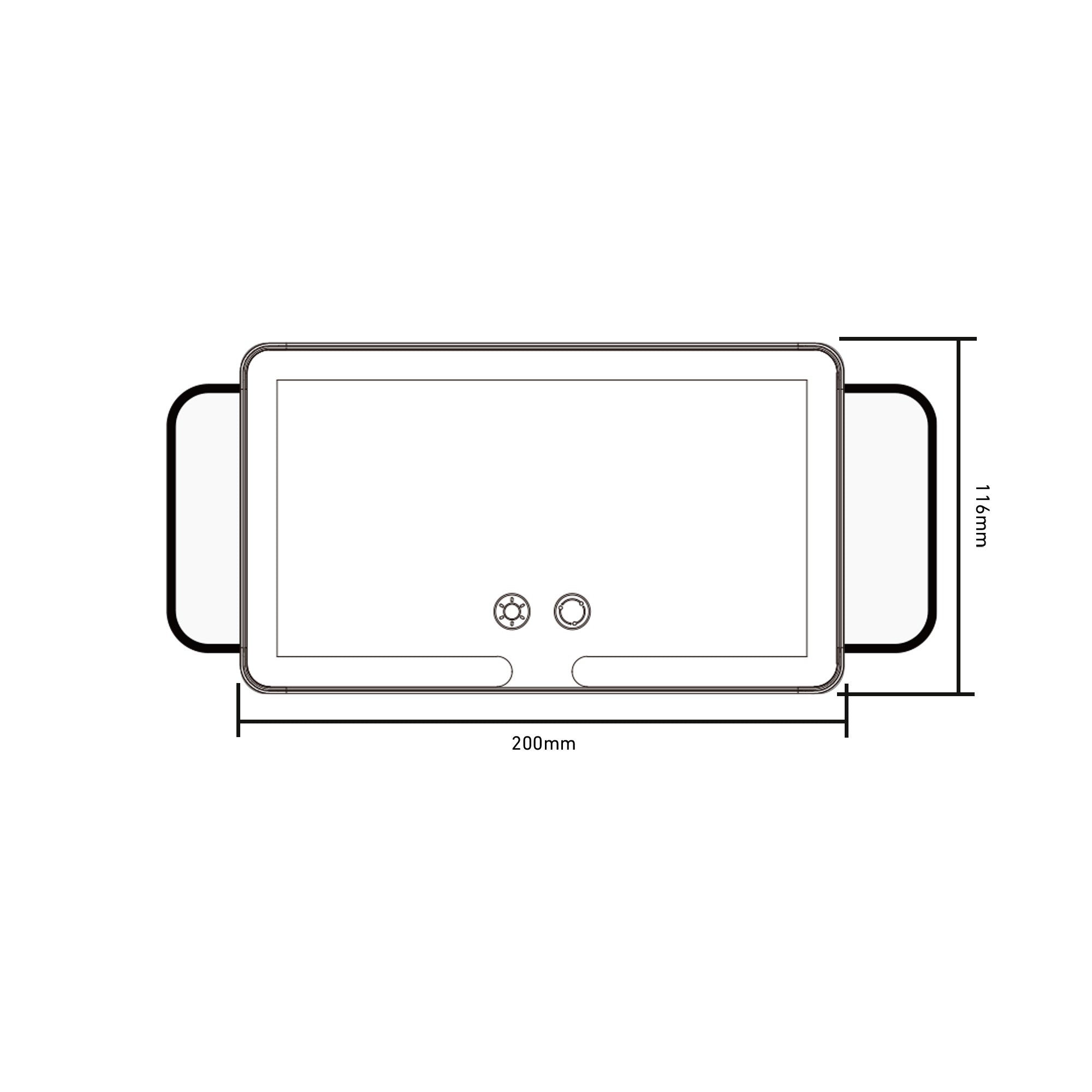 Luminate™ Visor Mirror